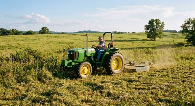 Tractor Mowing in Duluth, MN