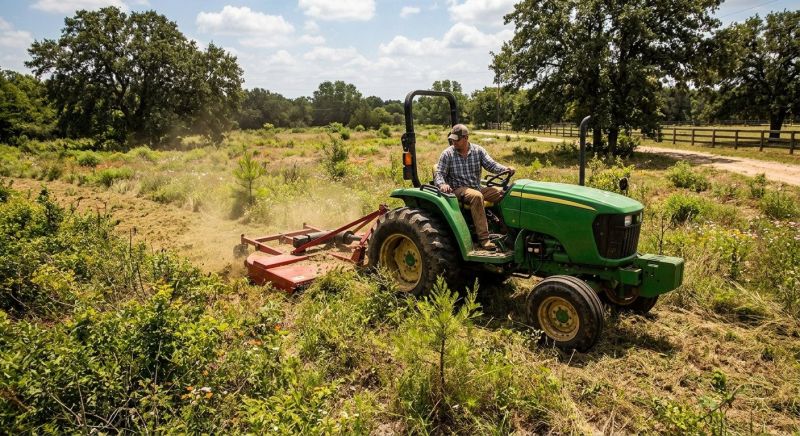 Pasture Bush Hogging in Calvert County, MD