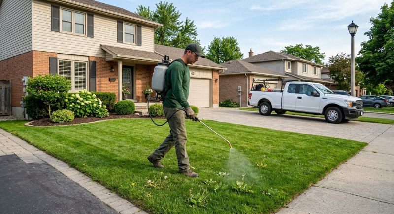 Slope Weed Control in Rockwall, TX